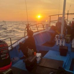 和歌山県白浜沖でイカメタル